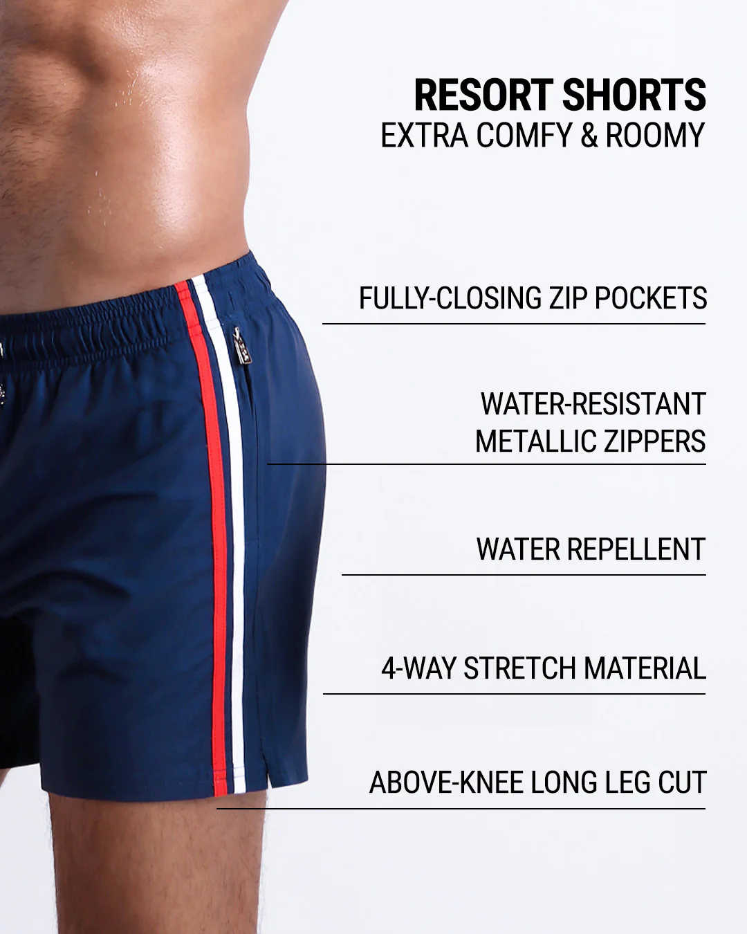 IMPERIAL BLUE - Resort Shorts | DC2 - Image 5
