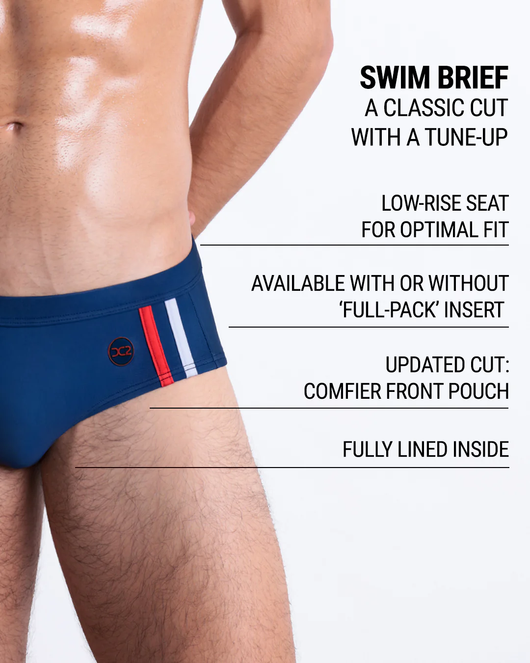 IMPERIAL BLUE - Swim Brief | DC2 - Image 4