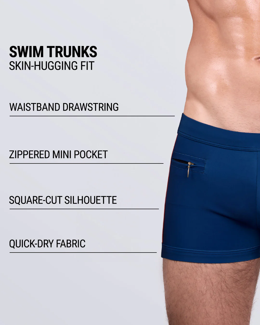 IMPERIAL BLUE - Swim Trunks | DC2 - Image 4
