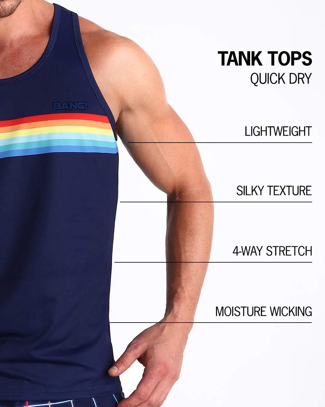 INFINITY STRIPES - Tank Top - Image 5