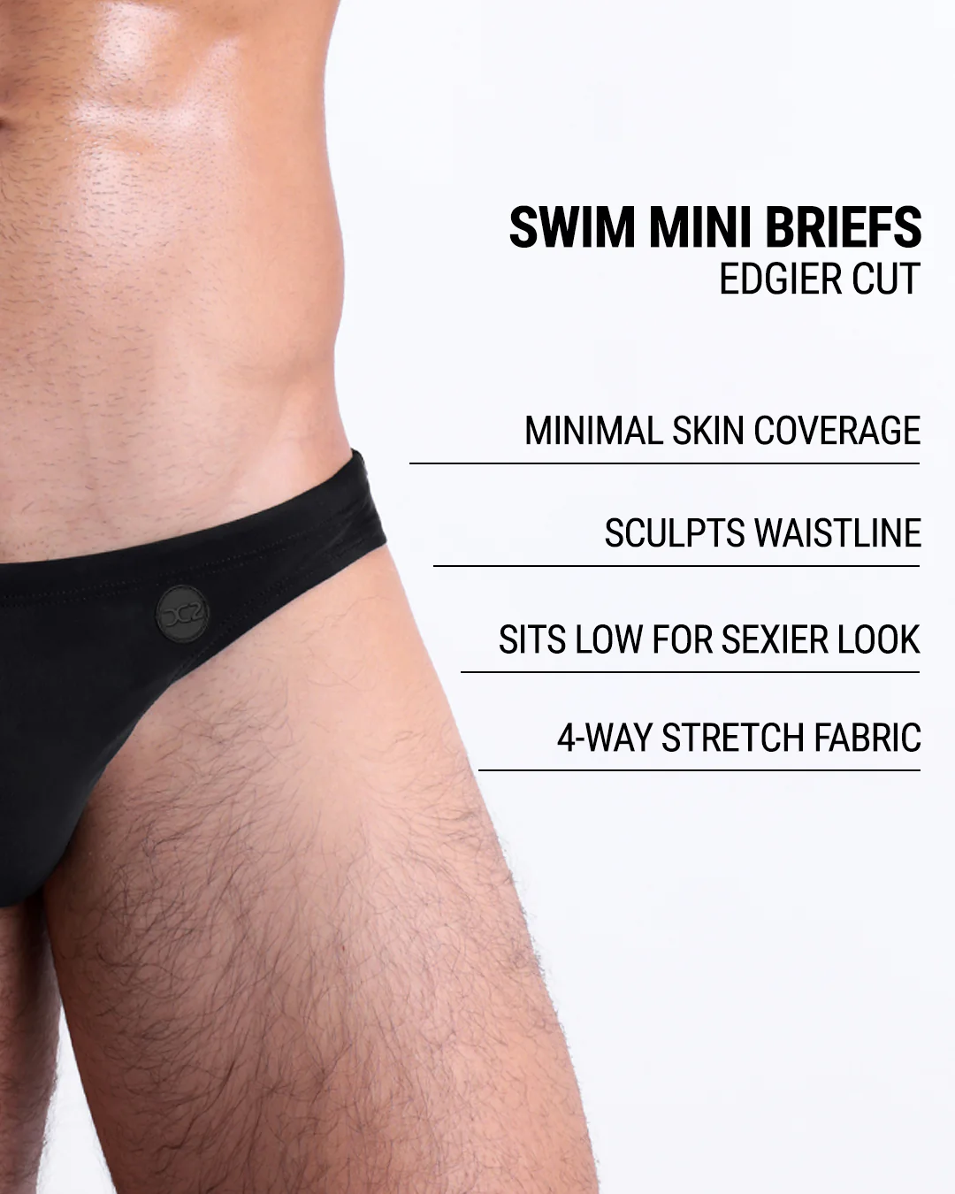 JET BLACK - Swim Mini Brief | DC2 - Image 4