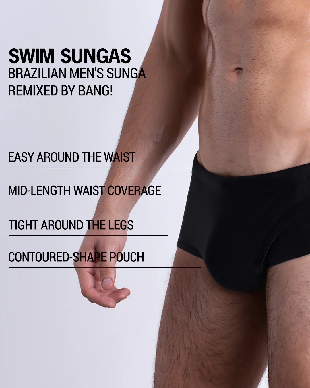 JET BLACK - Swim Sunga | DC2 - Image 5