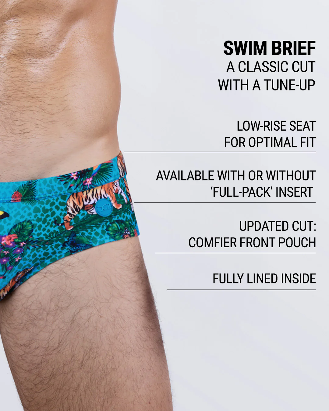 JUNGLE BOOGIE - Swim Brief | DC2 - Image 4