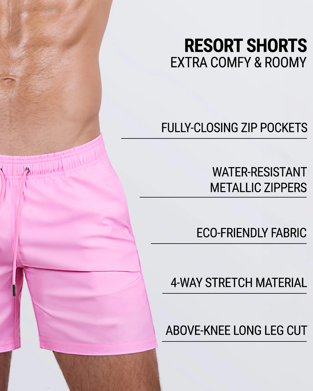 LA BEACH EN ROSE - Resort Shorts | DC2 - Image 4