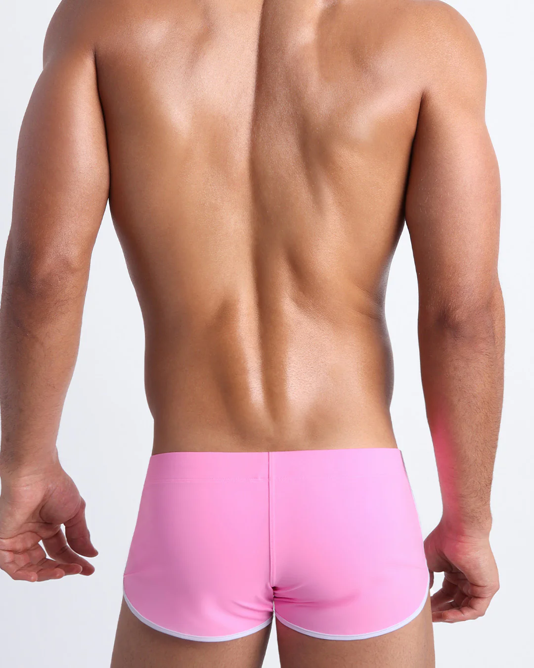 LA BEACH EN ROSE - Swim Shorts - Image 3