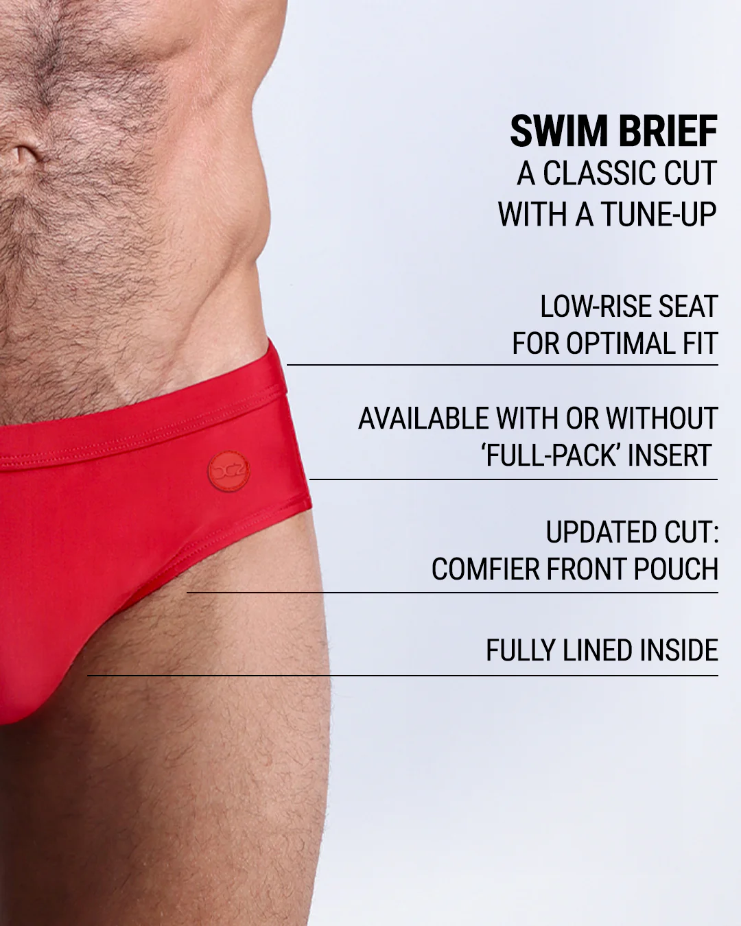MAJESTIC RED - Swim Brief | DC2 - Image 5