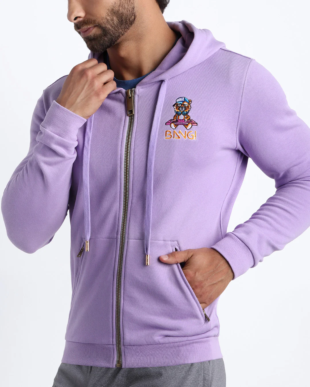 METRO PURPLE - Tracksuit Hoodie Jacket - Image 2