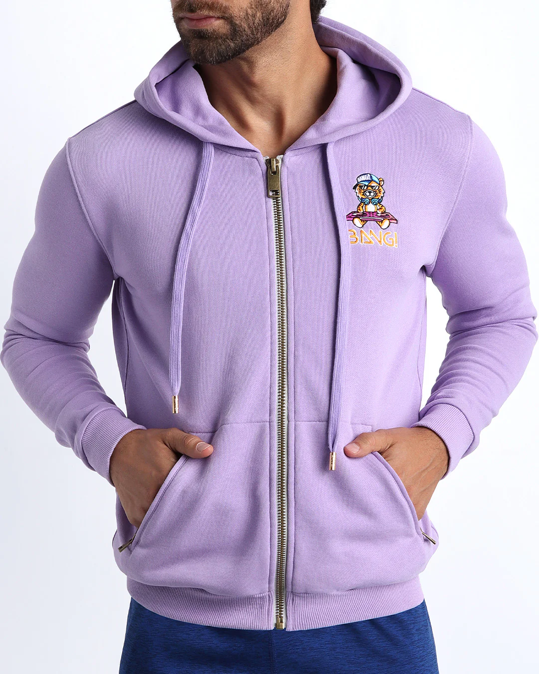 METRO PURPLE - Tracksuit Hoodie Jacket - Image 4