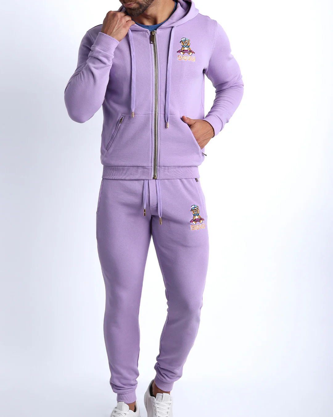 METRO PURPLE - Tracksuit Hoodie Jacket - Image 5