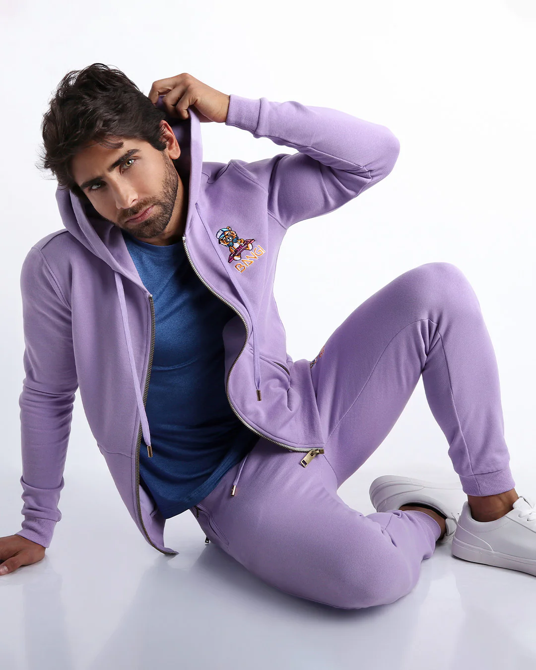 METRO PURPLE - Tracksuit Hoodie Jacket - Image 6