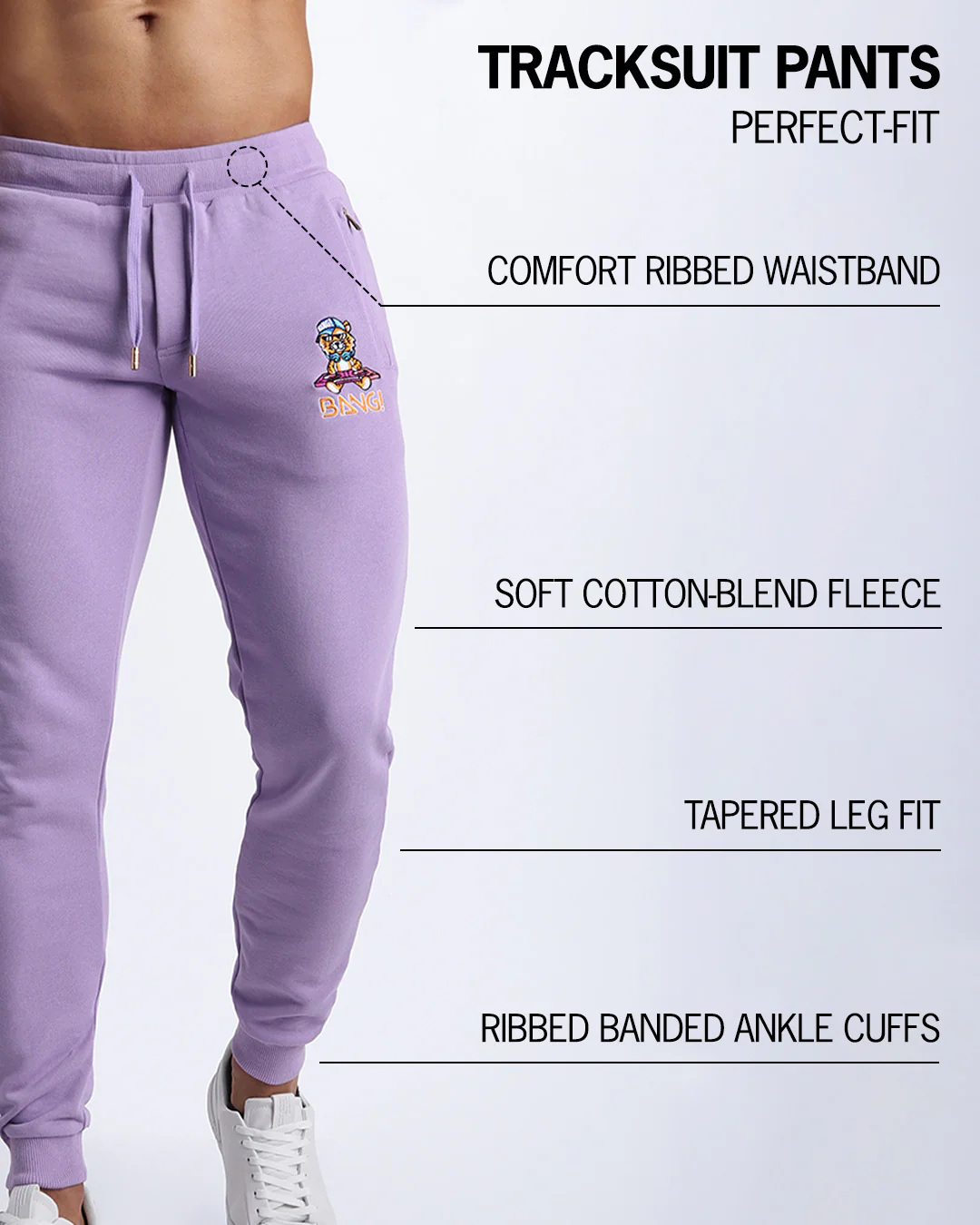 METRO PURPLE - Tracksuit Pants - Image 8