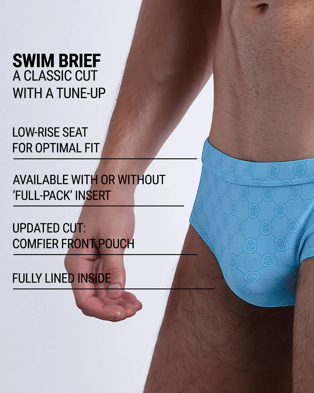 MONO BLUE - Swim Brief | DC2 - Image 5