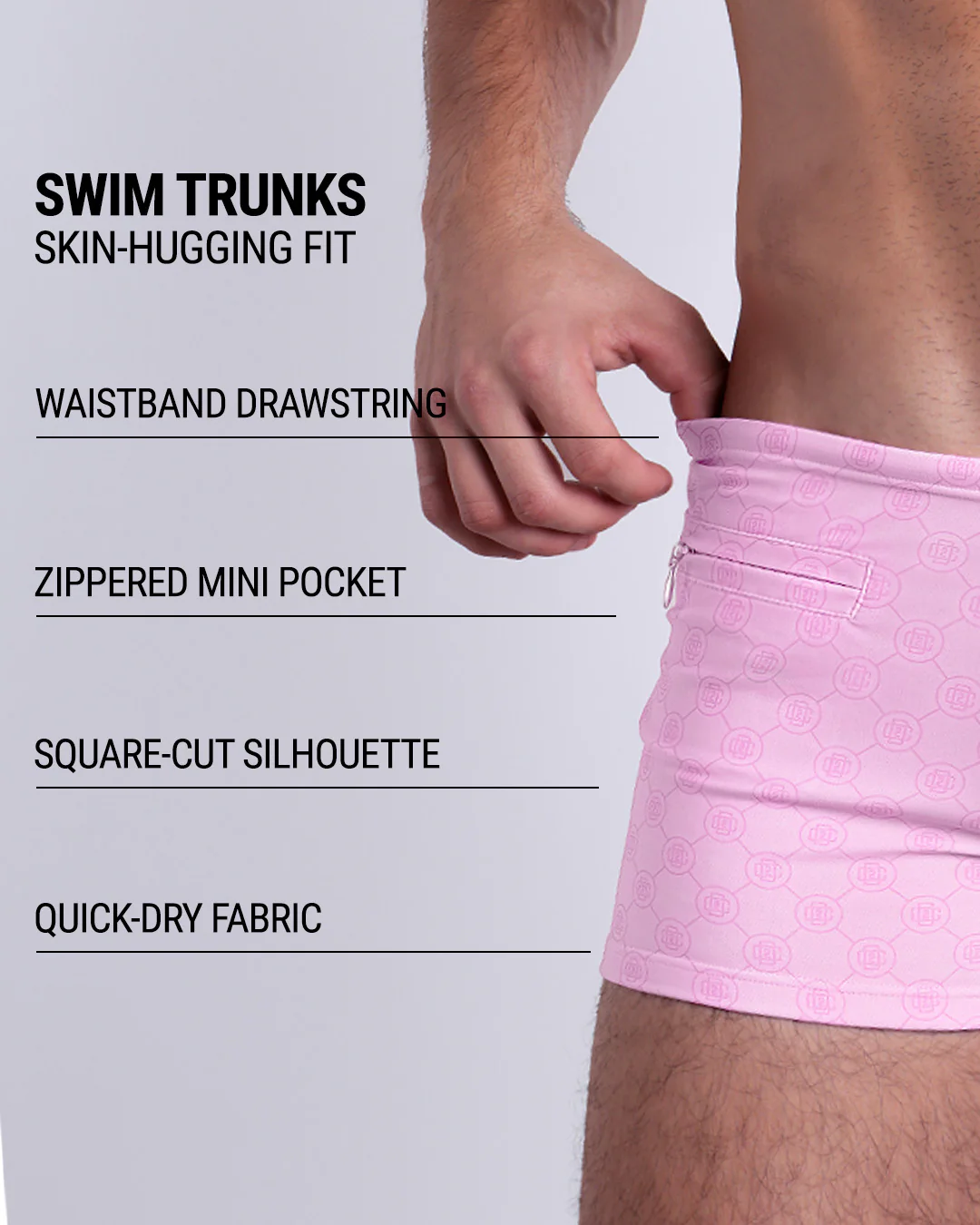 MONO PINK - Swim Trunks | DC2 - Image 4