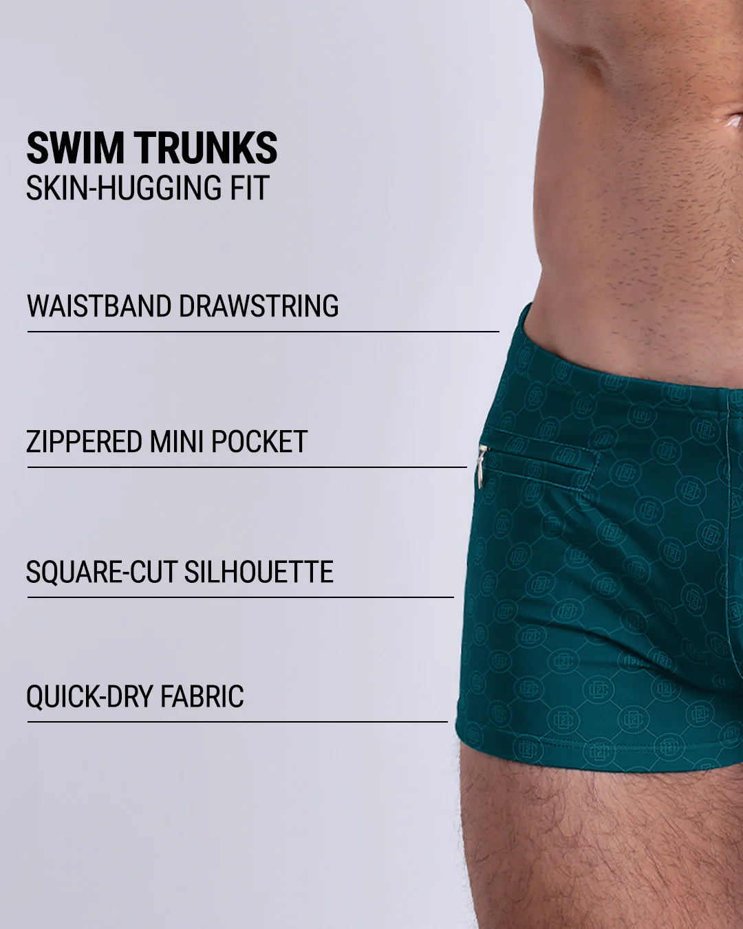 MONO TEAL - Swim Trunks | DC2 - Image 4
