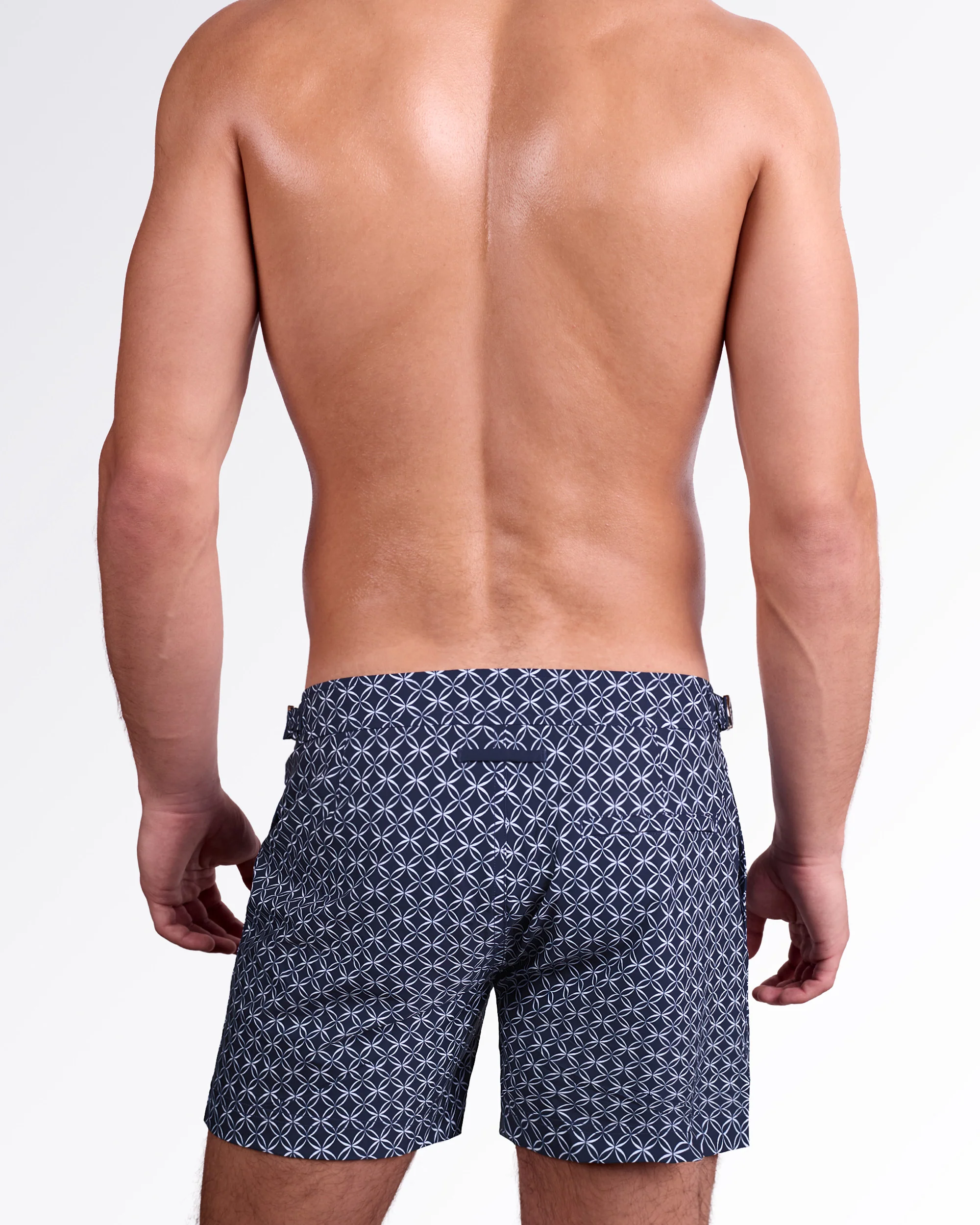 MONO WAVES (BLUE) - Tailored Shorts | DC2 - Image 3