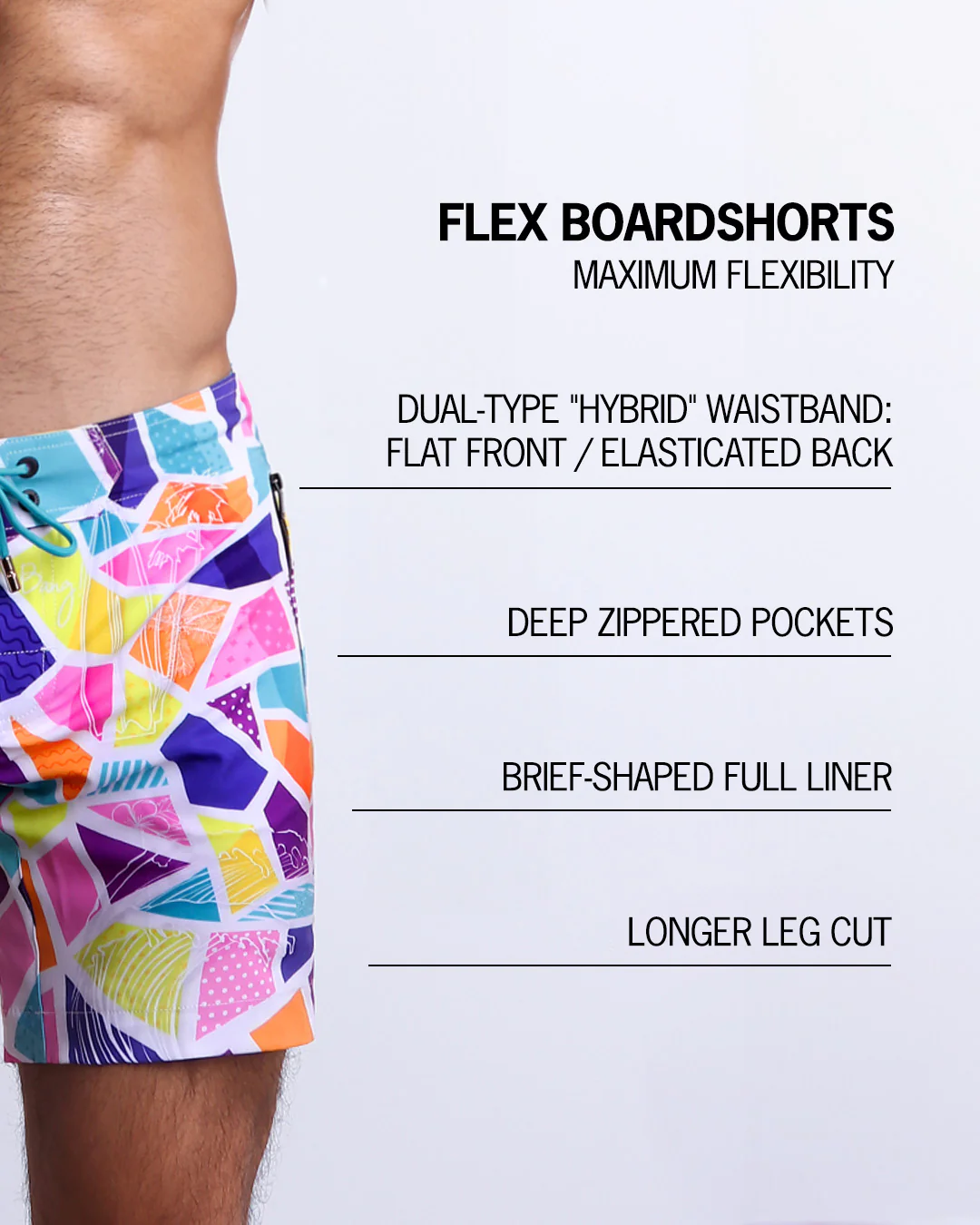 MOSAIC - Flex Boardshorts - Image 4