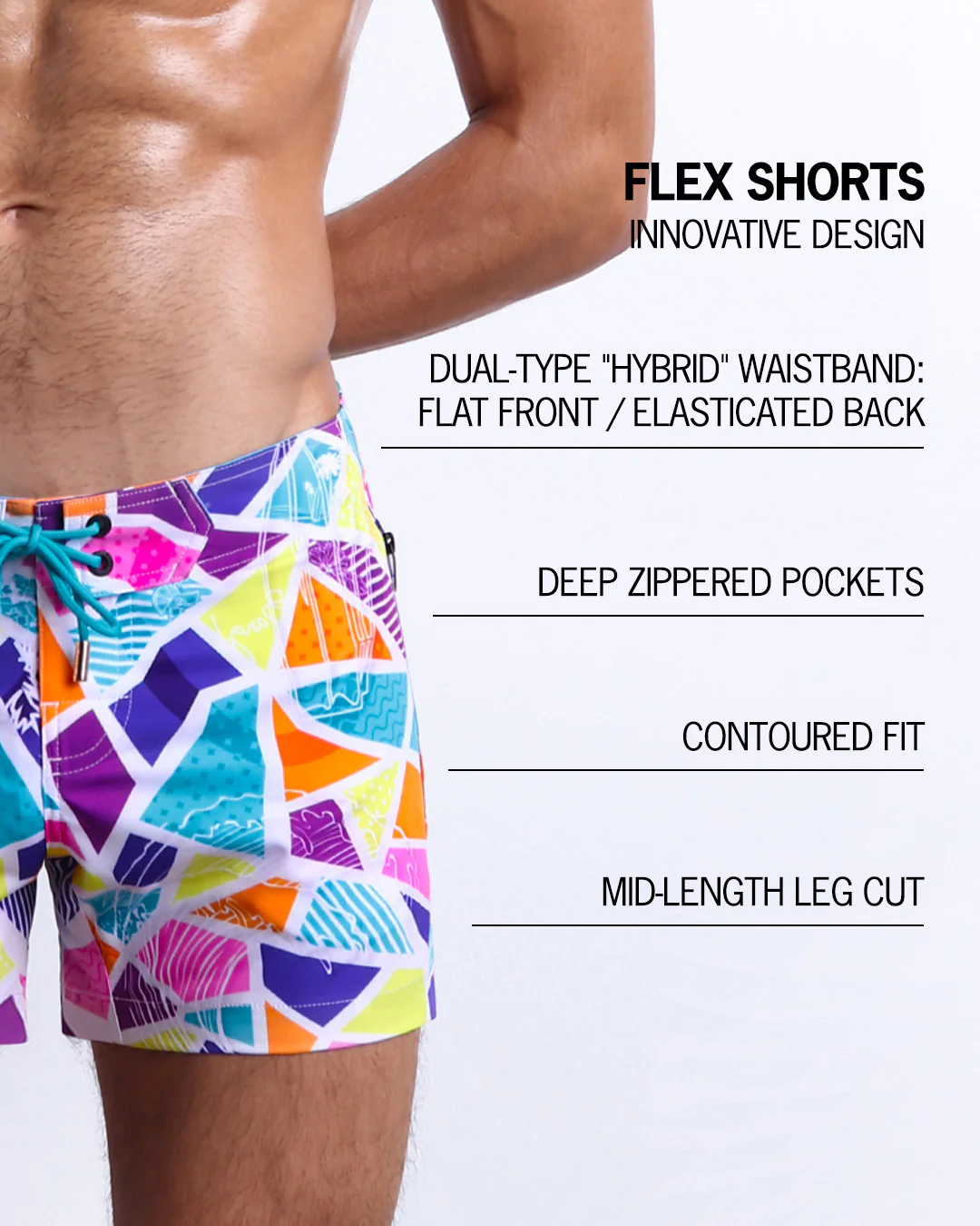 MOSAIC - Flex Shorts - Image 5