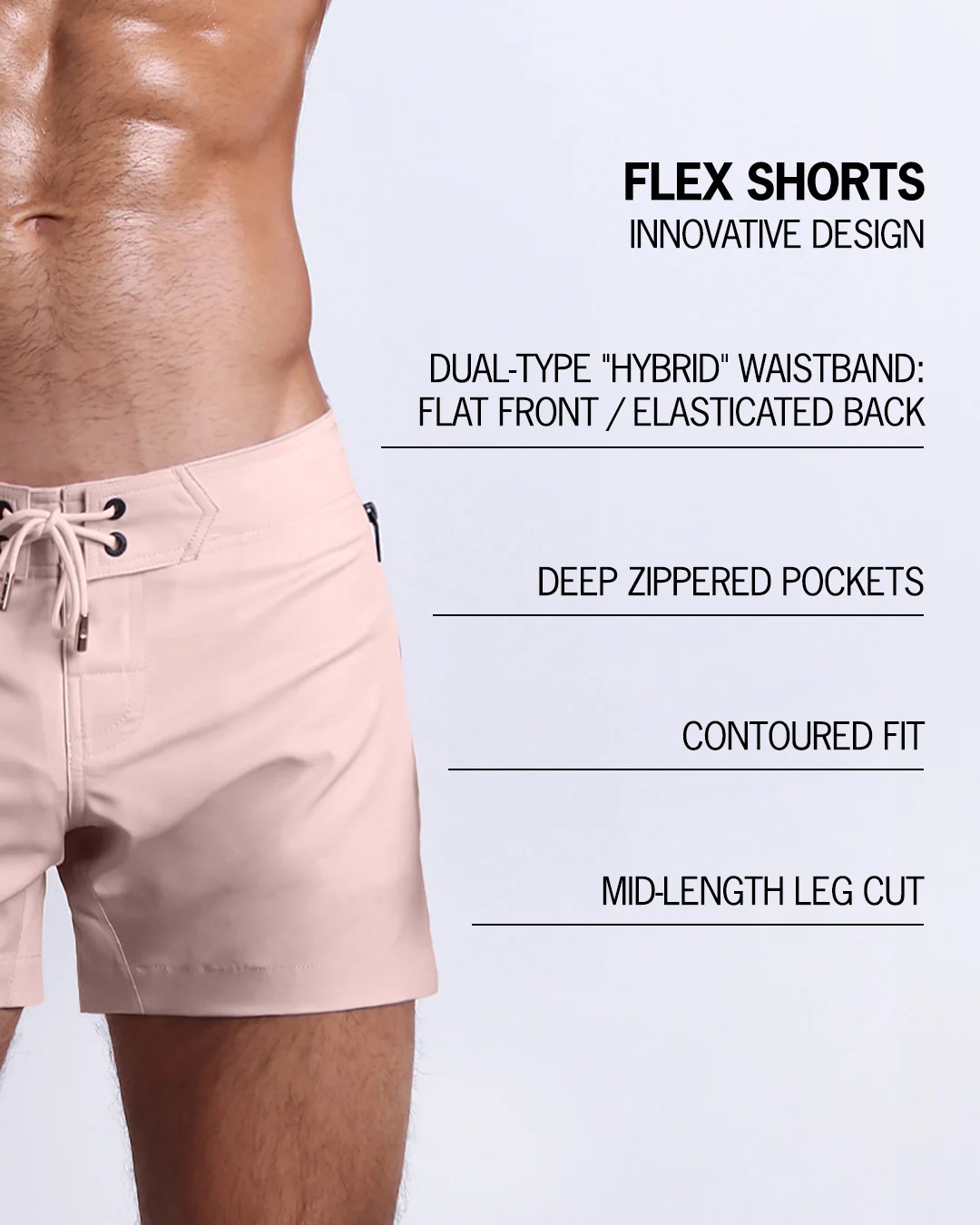 NAKED PINK - Flex Shorts - Image 5