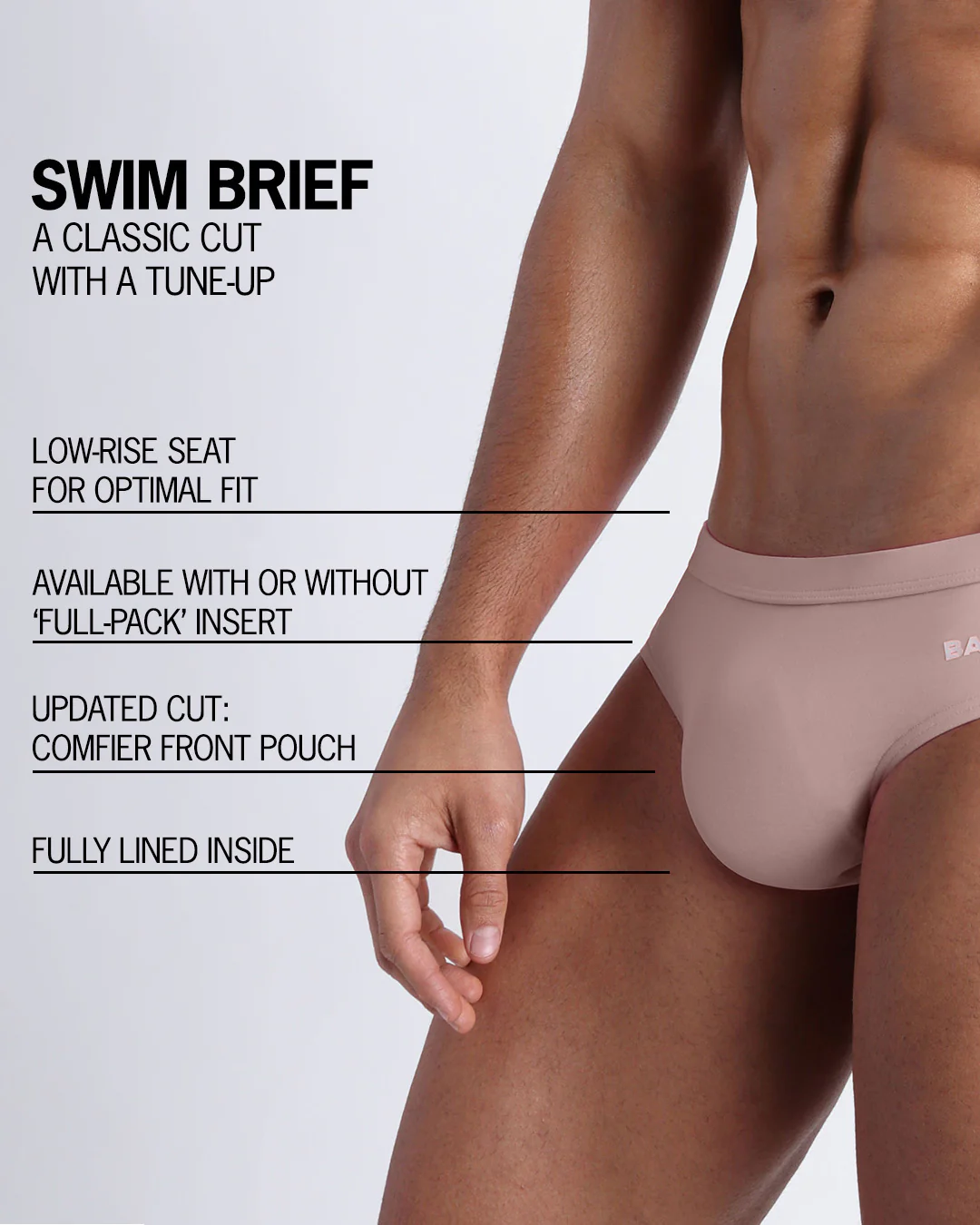 NAKED PINK - Swim Brief - Image 5