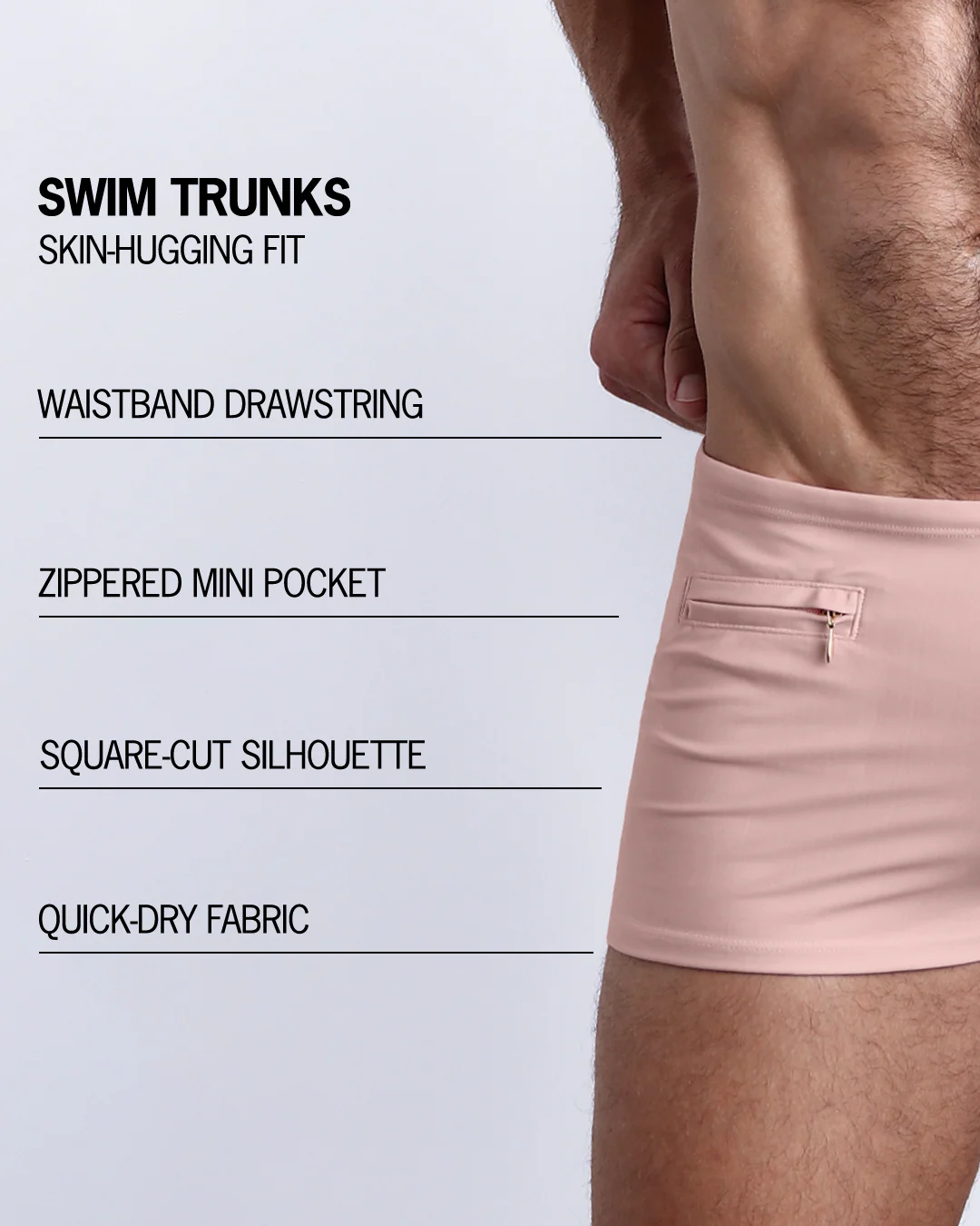 NAKED PINK - Swim Trunks - Image 4