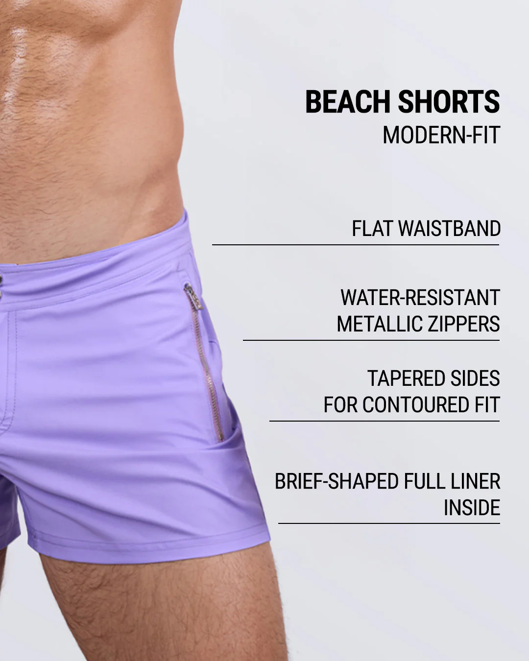 NEO VIOLET - Beach Shorts | DC2 - Image 4