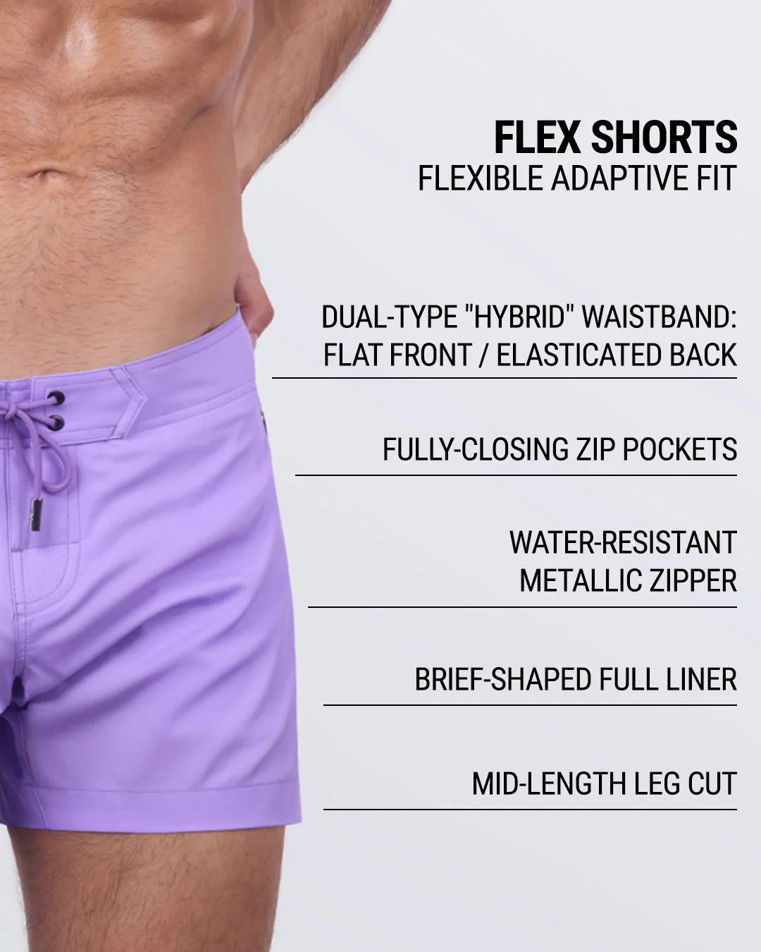 NEO VIOLET - Flex Shorts | DC2 - Image 4