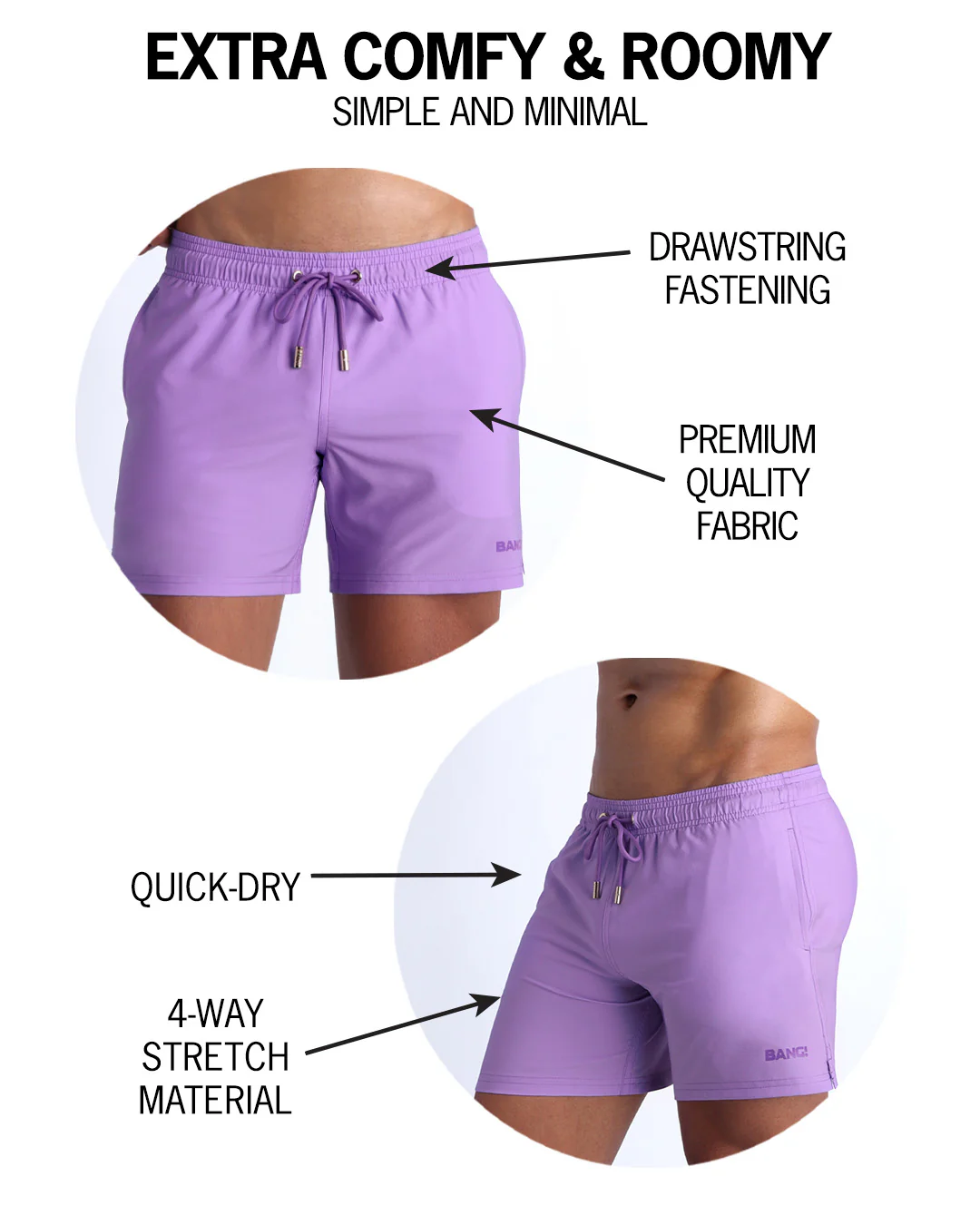 NEO VIOLET - Resort Shorts - Image 5