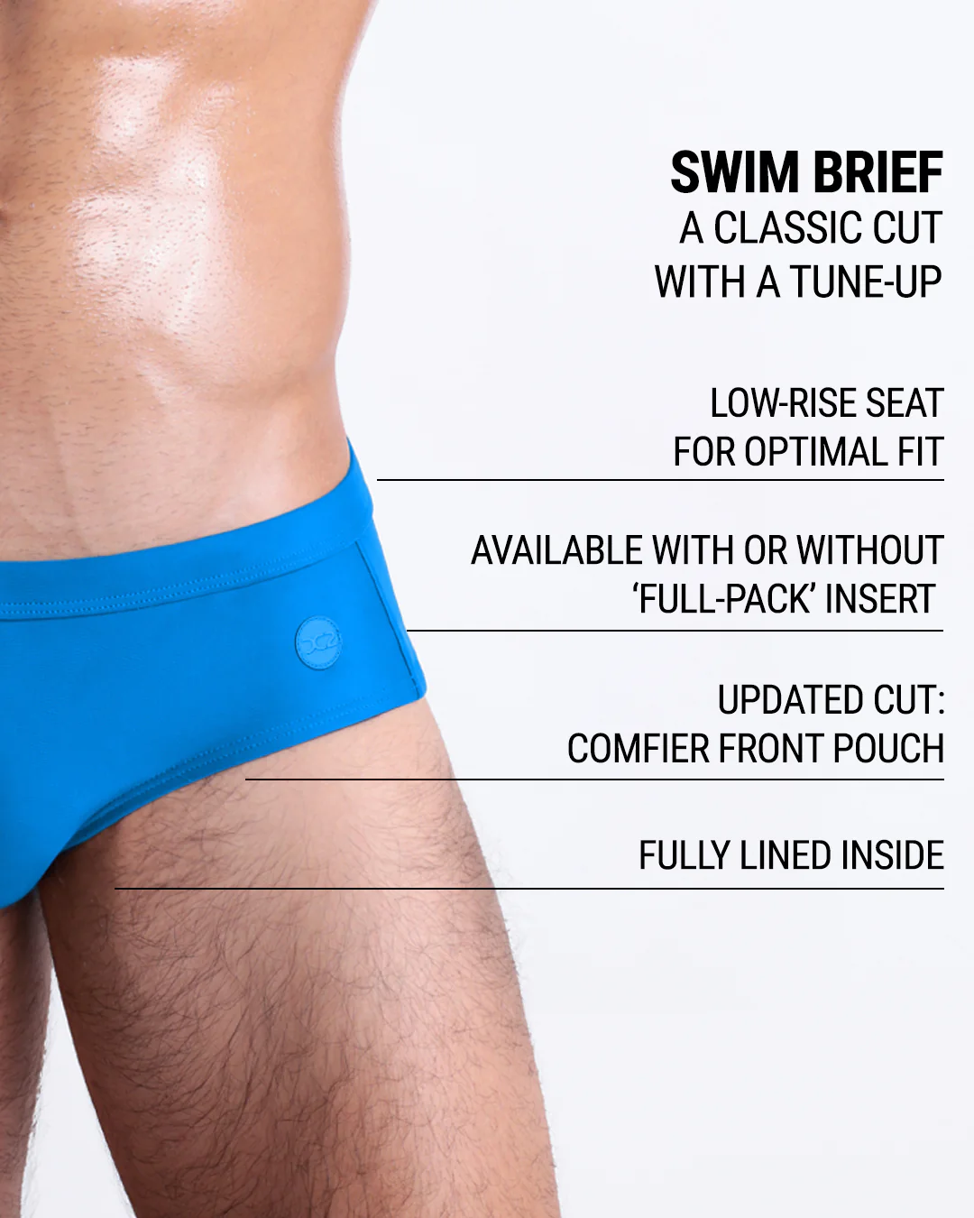 NEW WAVE BLUE - Swim Brief | DC2 - Image 5