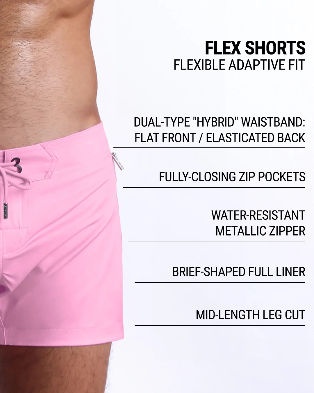 PADAM PINK - Flex Shorts | DC2 - Image 6