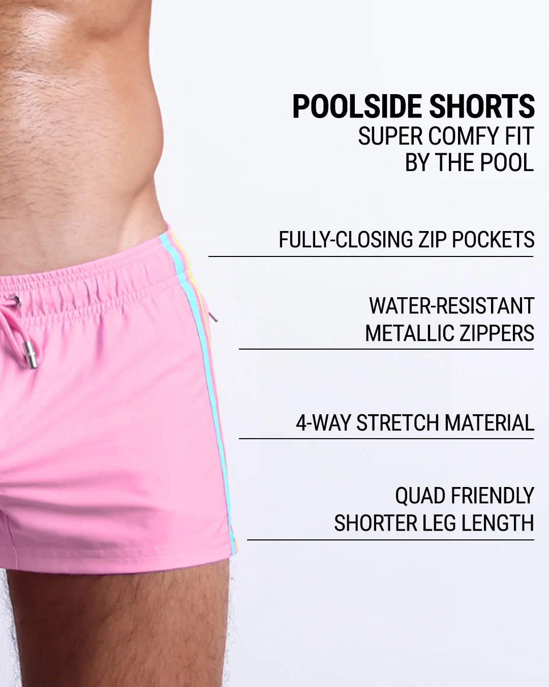 PADAM PINK - Poolside Shorts | DC2 - Image 6