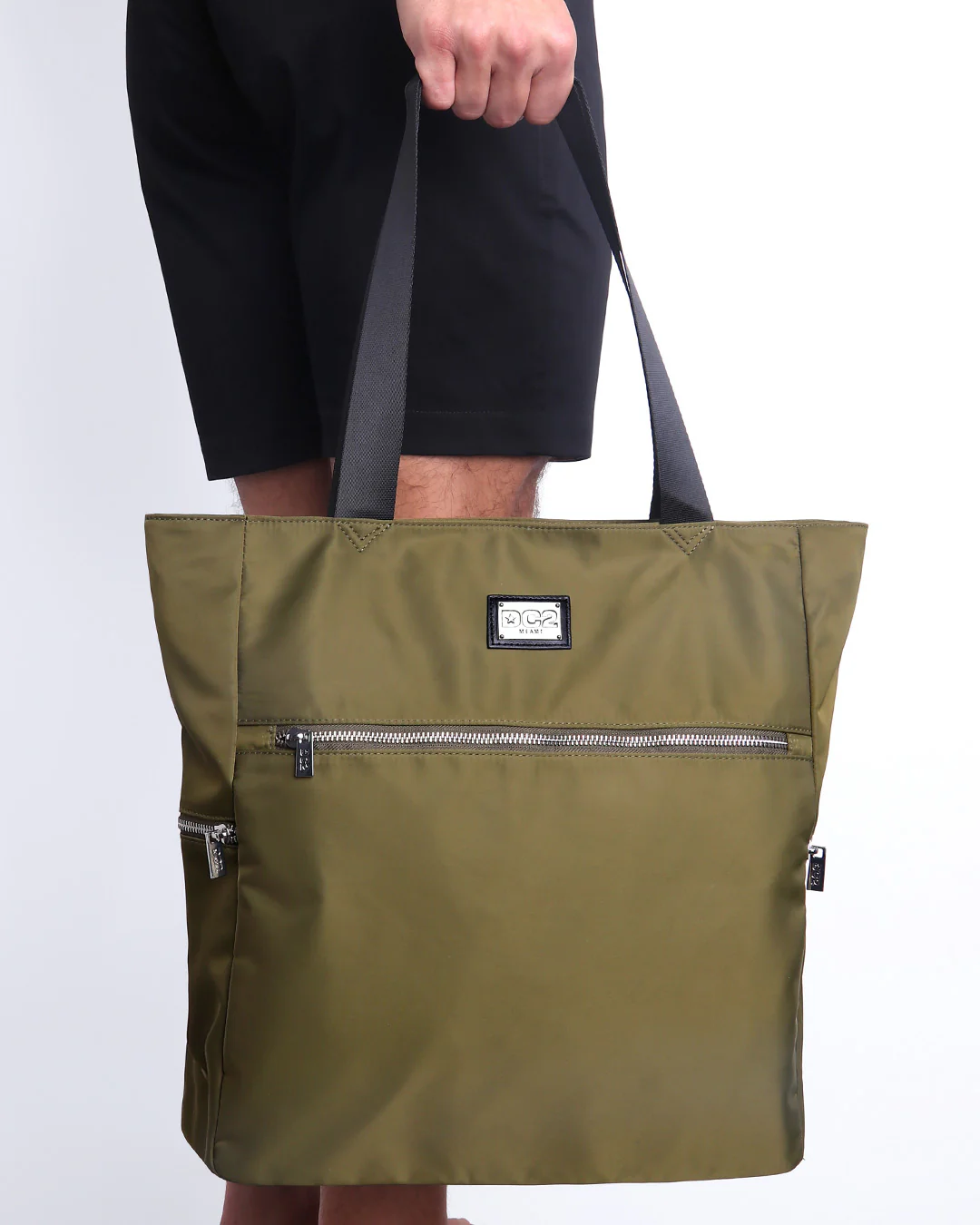 PALM GREEN - Poolside Tote Bag Foldable/Portable | DC2 - Image 3