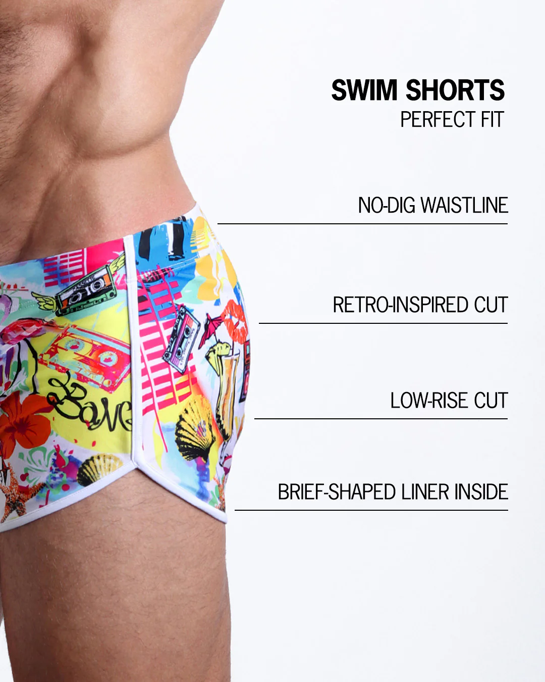 PEOPLE FROM IBIZA - Swim Shorts - Image 6
