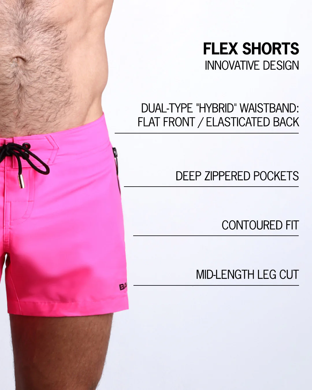PINK BOMB - Flex Shorts - Image 5