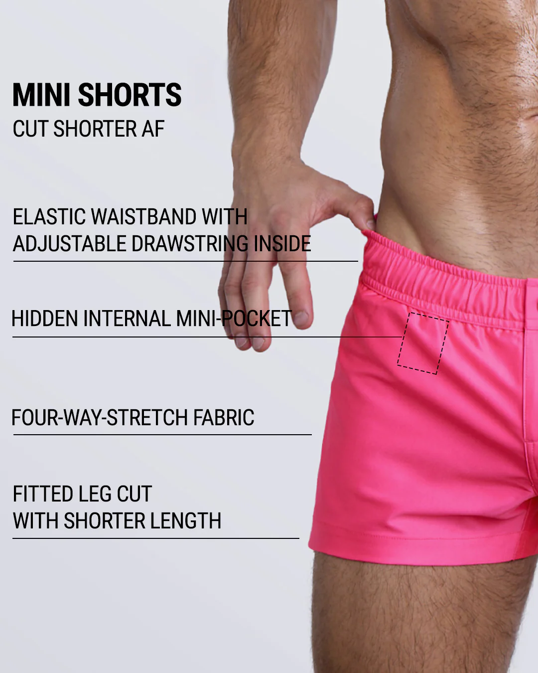 PINK BOMB - Mini Shorts | DC2 - Image 4