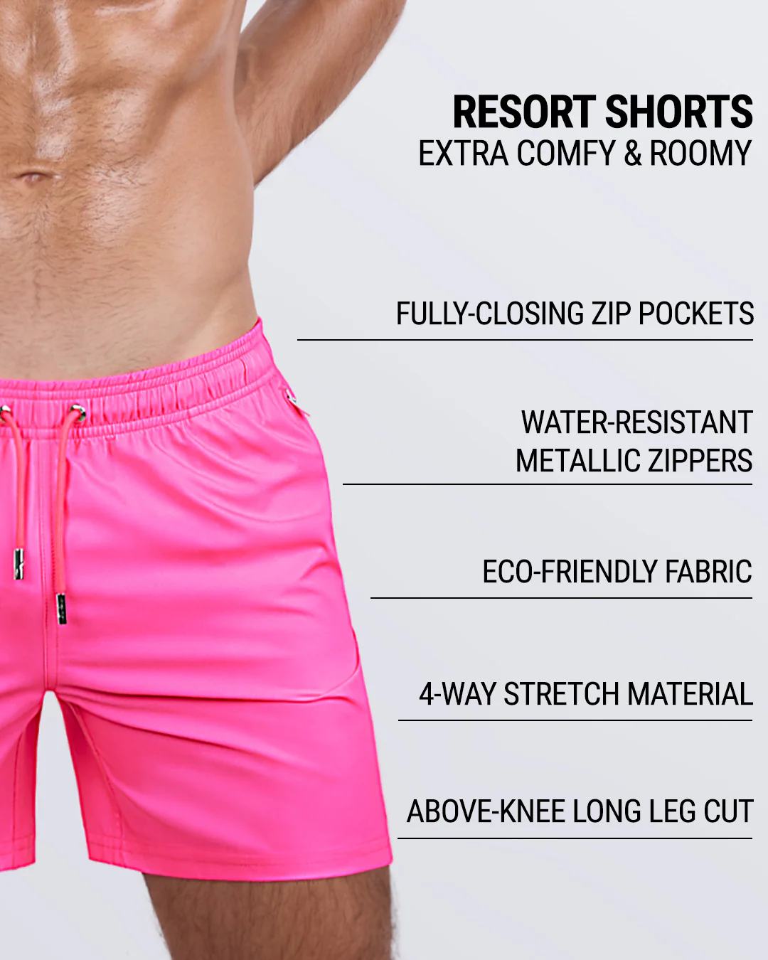 PINK BOMB - Resort Shorts | DC2 - Image 3