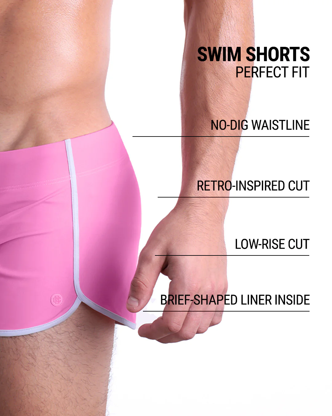 PINKTYQUE - Swim Shorts | DC2 - Image 5