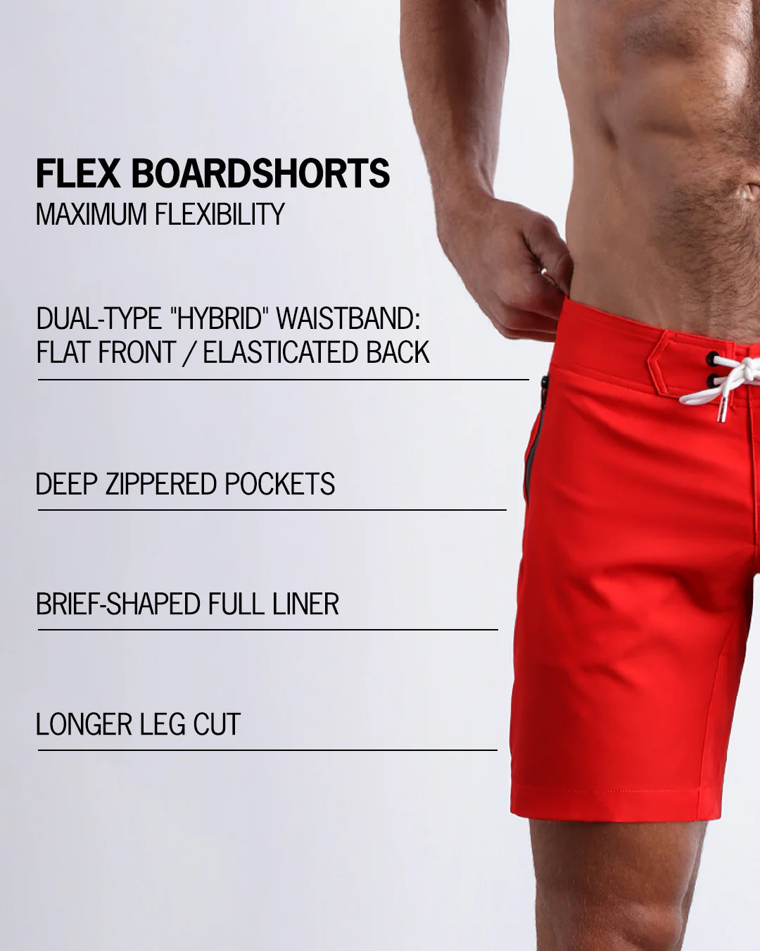 PRIME RED - Flex Boardshorts - Image 6