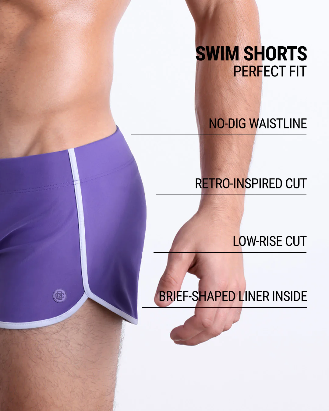 PURPLE MACHINE - Swim Shorts | DC2 - Image 5