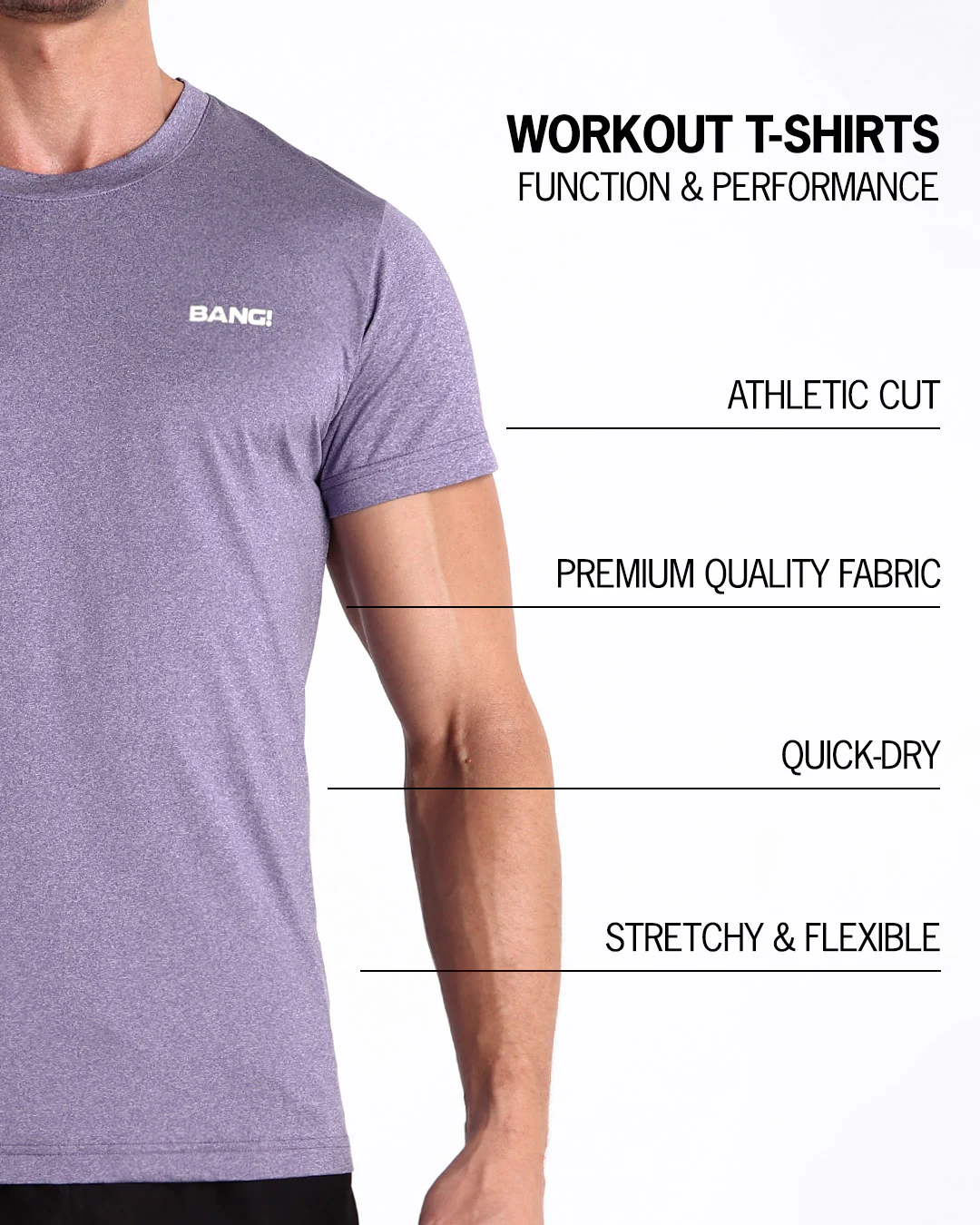 PURPLE MARVEL - Workout T-Shirt - Image 4