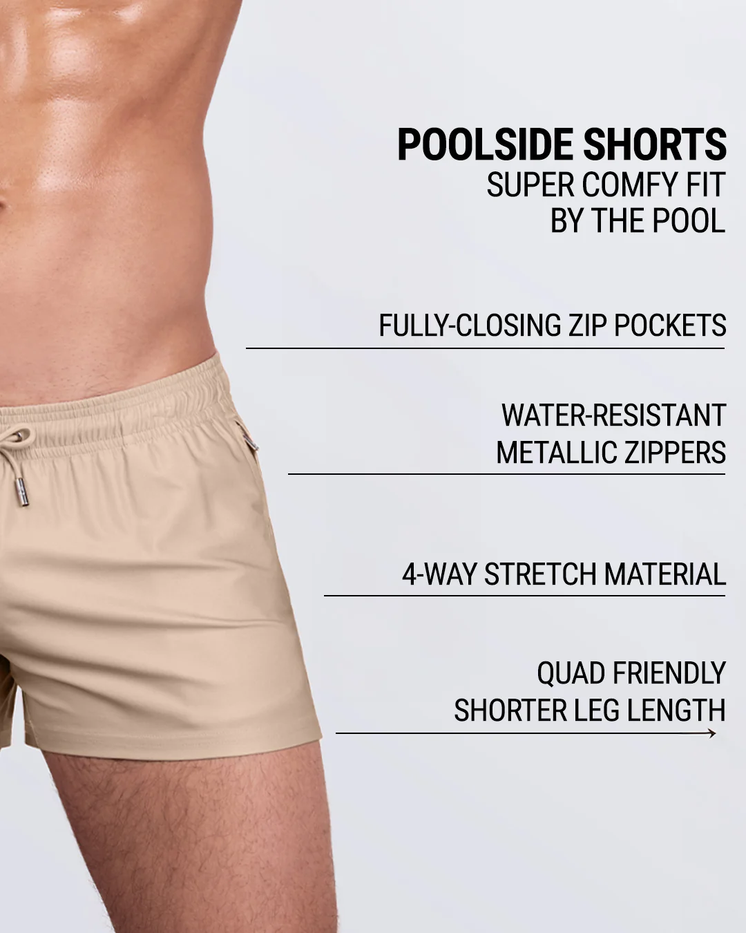 SKINNY DIP (LIGHT) - Poolside Shorts | DC2 - Image 4
