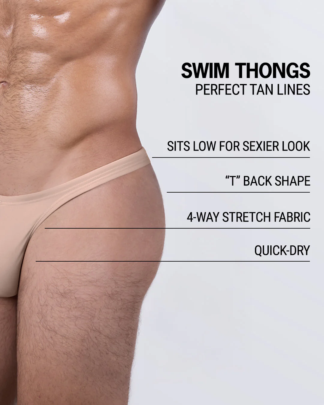 SKINNY DIP (LIGHT) - Swim Thong | DC2 - Image 4