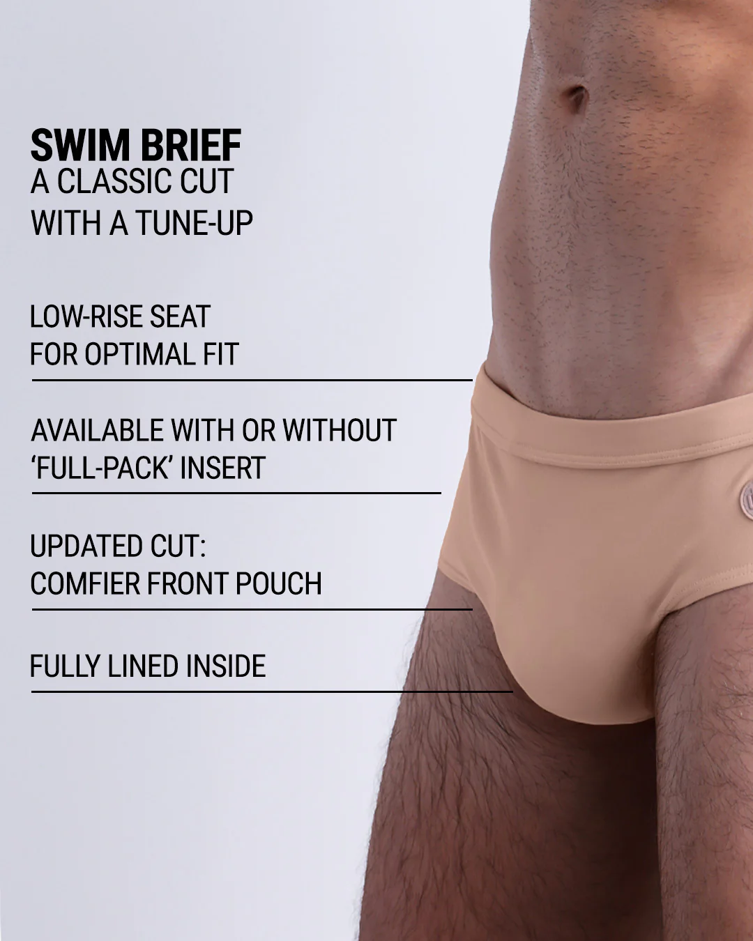 SKINNY DIP (LIGHT) - Swim Brief | DC2 - Image 5