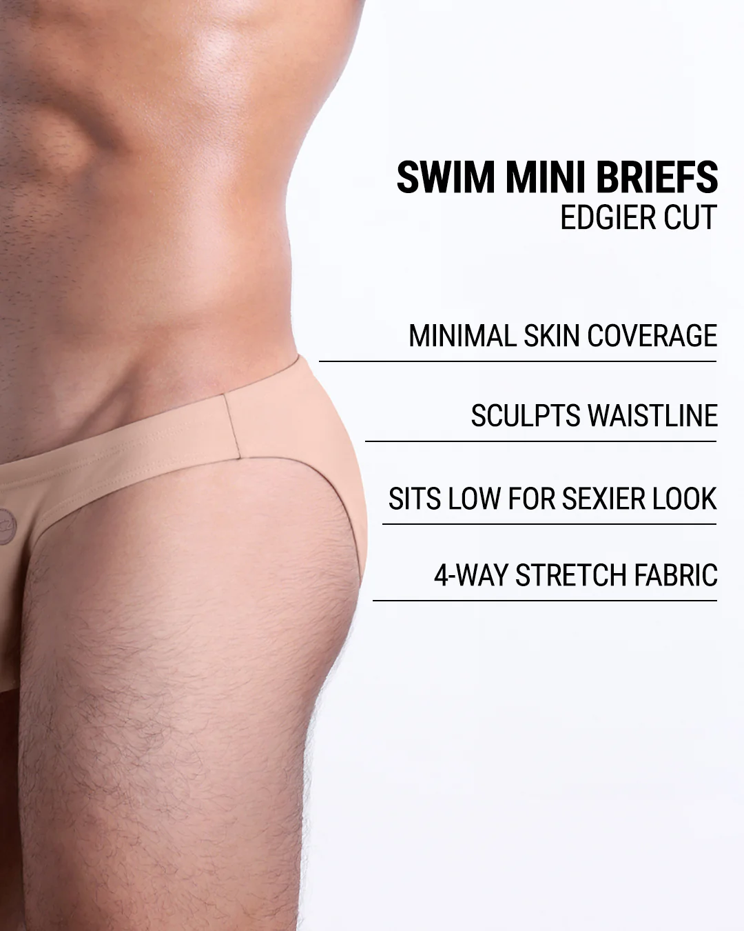 SKINNY DIP (LIGHT) - Swim Mini Brief | DC2 - Image 4