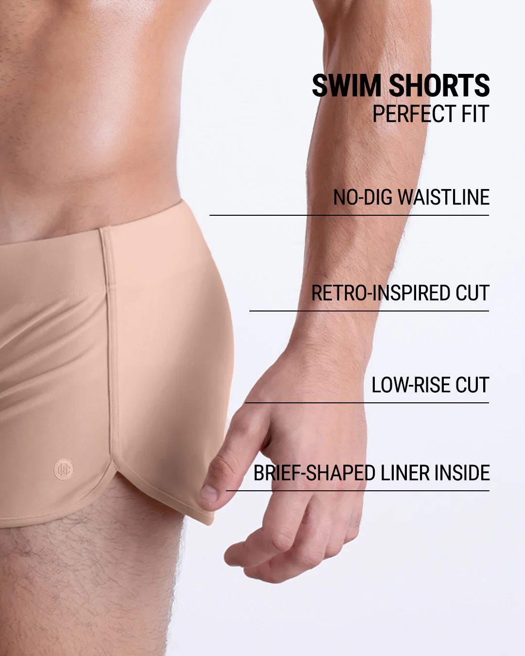 SKINNY DIP (LIGHT) - Swim Shorts | DC2 - Image 5