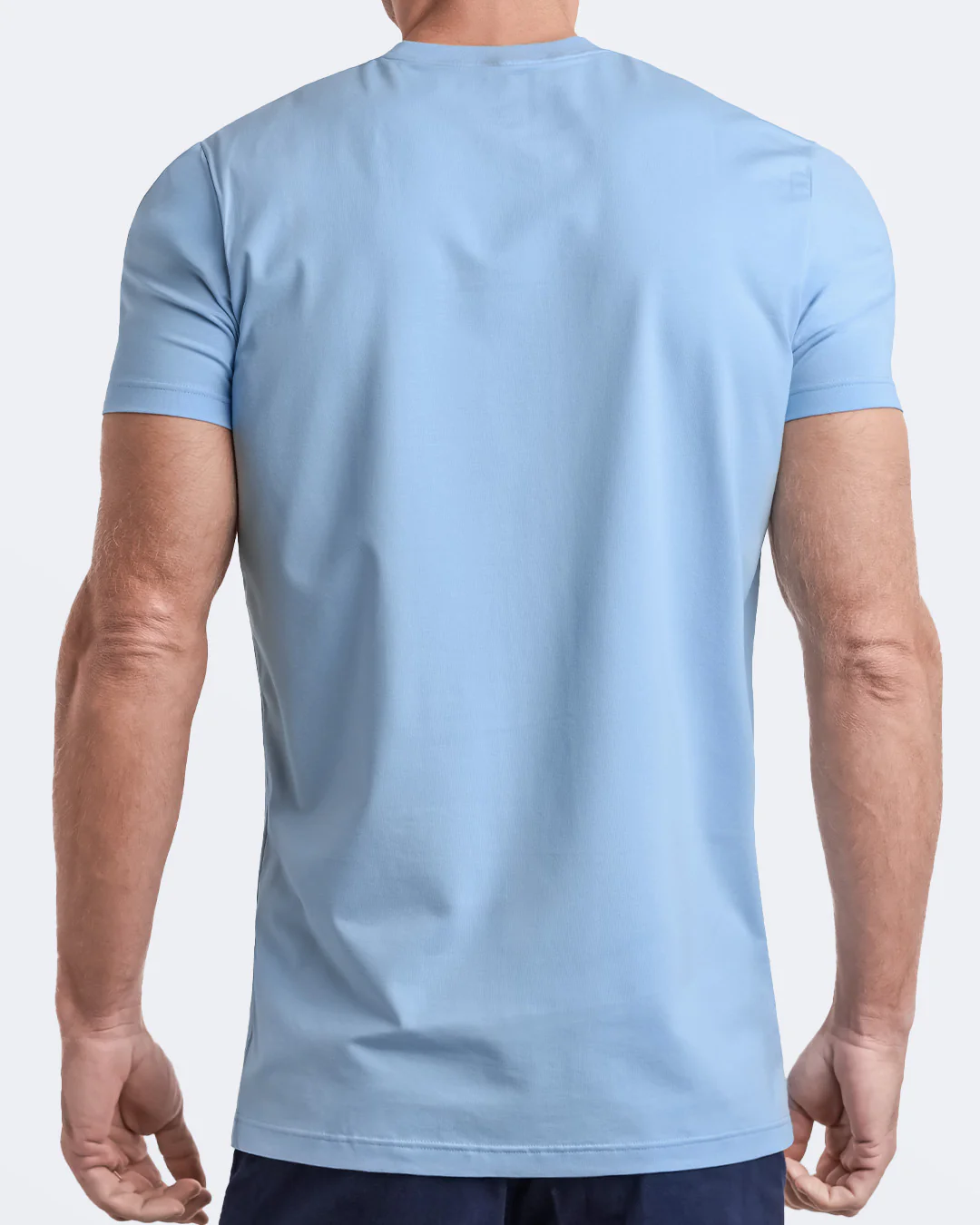 SKY BLUE - Modal Cotton T-Shirt | DC2 - Image 3