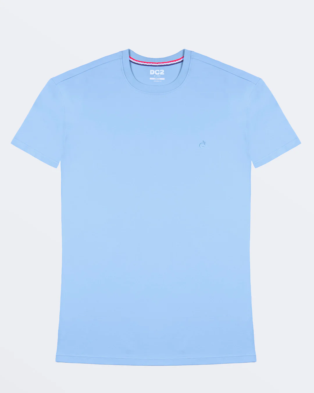 SKY BLUE - Modal Cotton T-Shirt | DC2 - Image 6