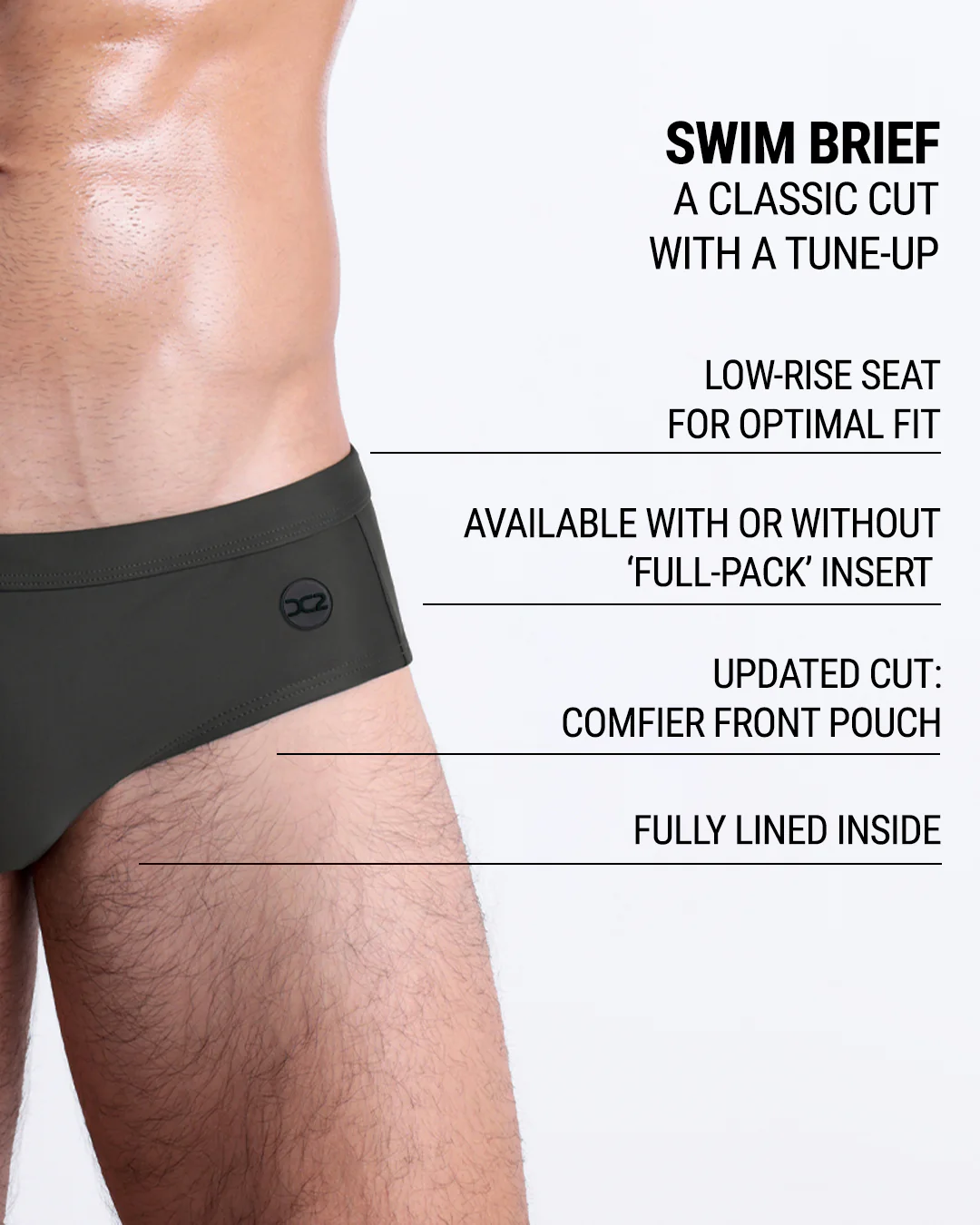 SLIM GREEN - Swim Brief | DC2 - Image 4
