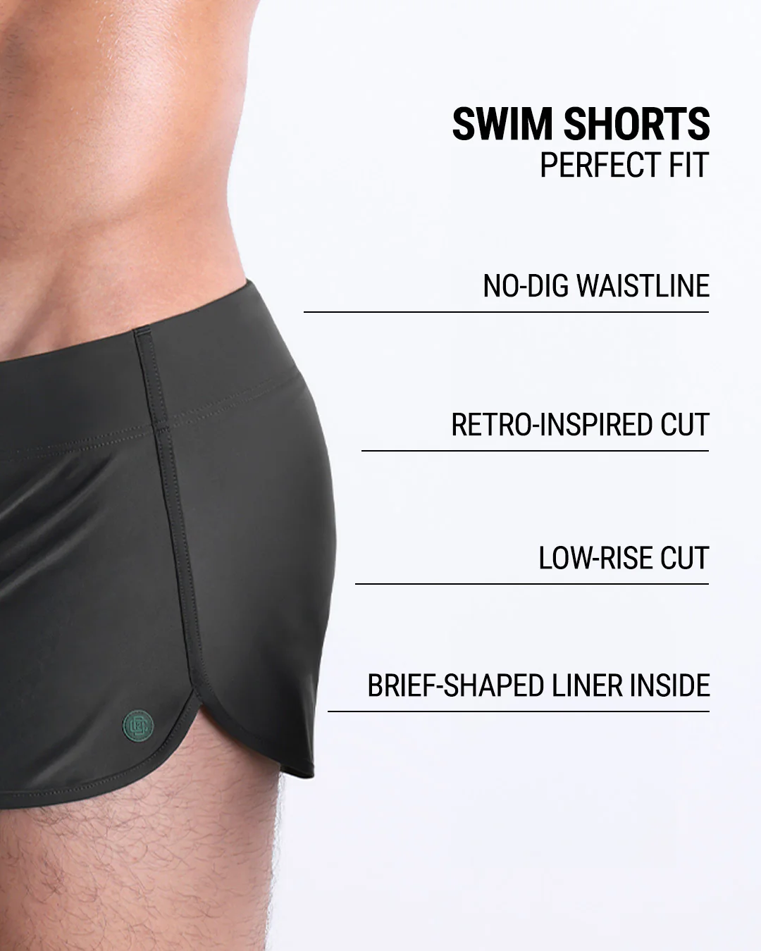 SLIM GREEN - Swim Shorts | DC2 - Image 5