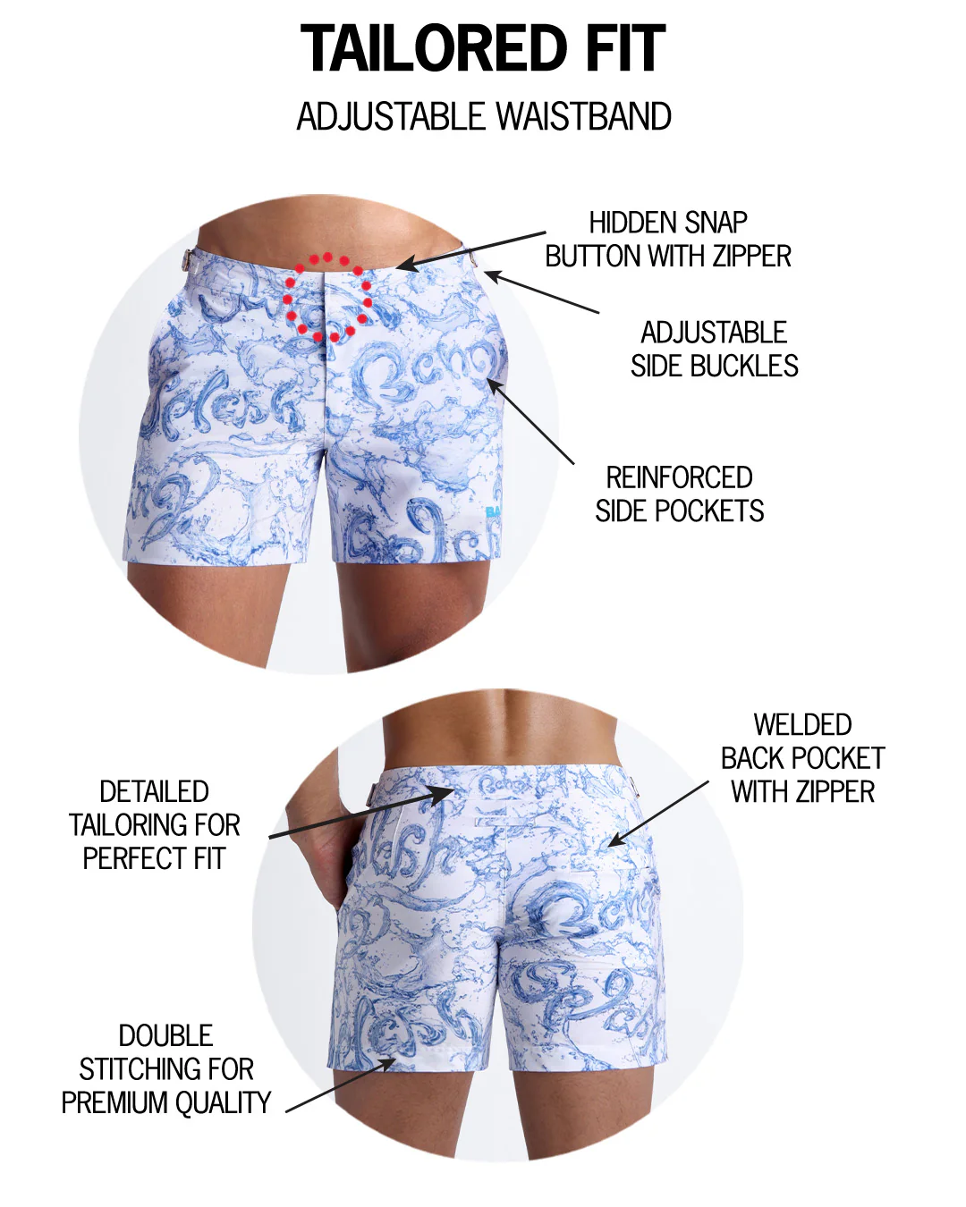 SPLASH - Tailored Shorts - Image 6