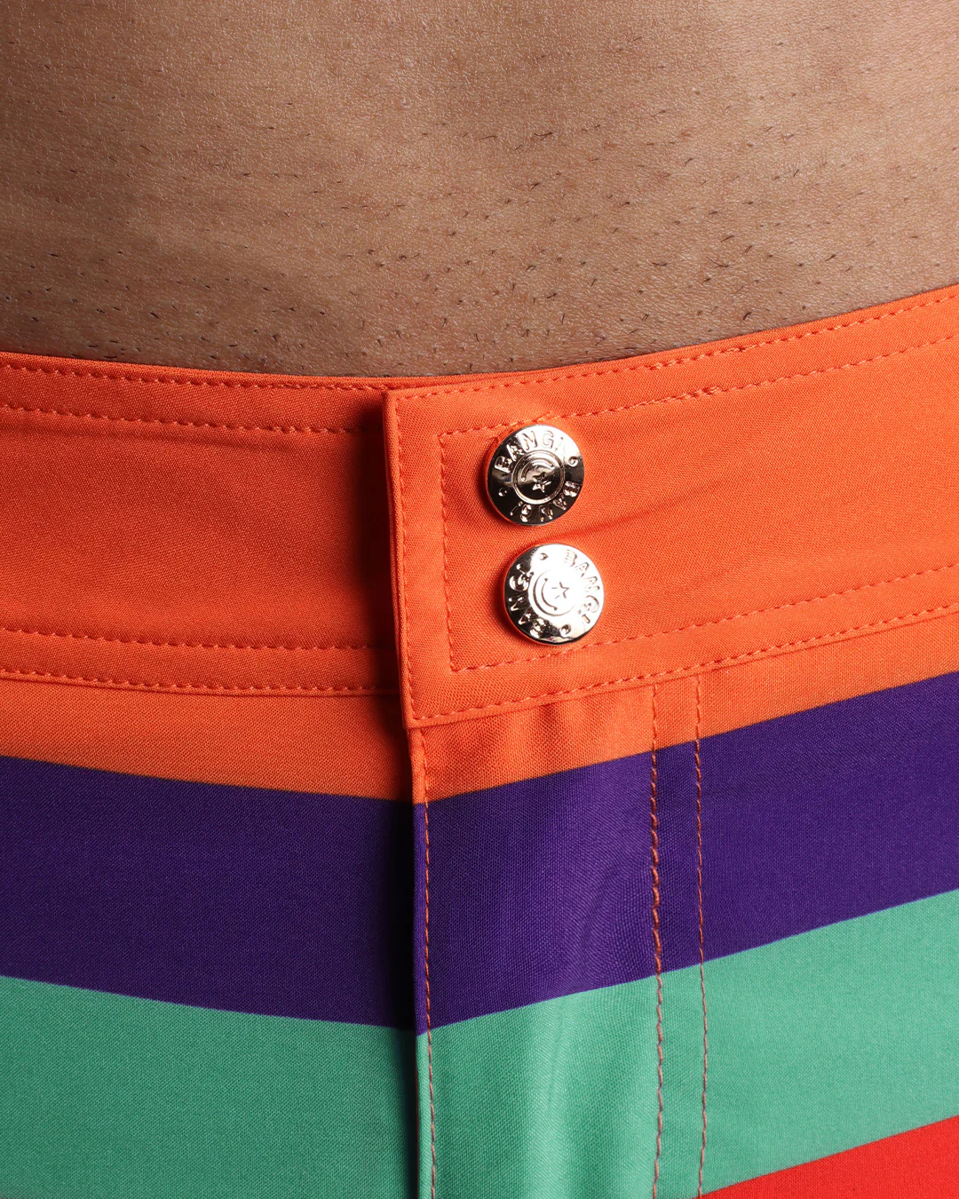 STRIPE'A'POSE REMIX - Beach Shorts - Image 4